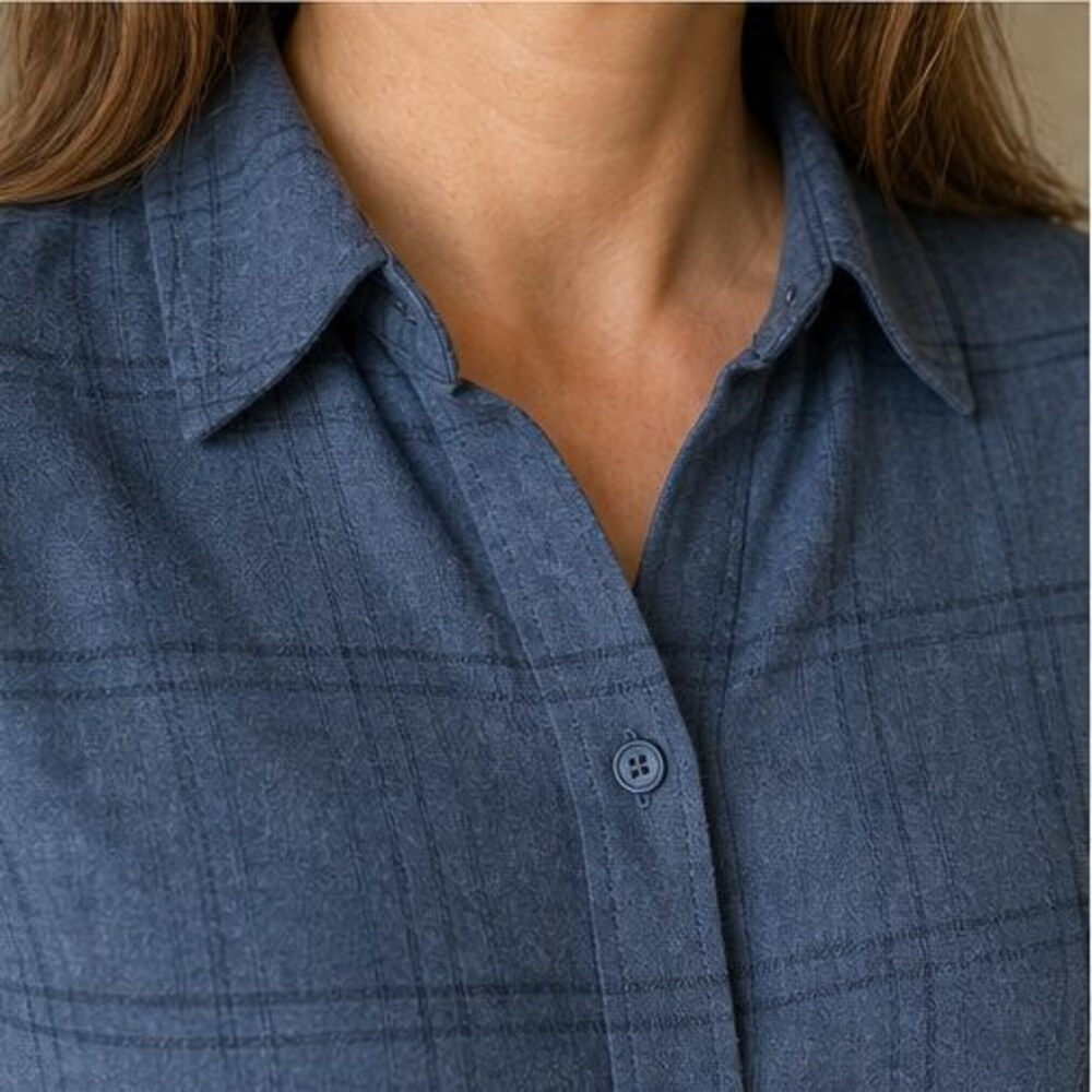 Blue Cami Blouse - Picture 4 of 6